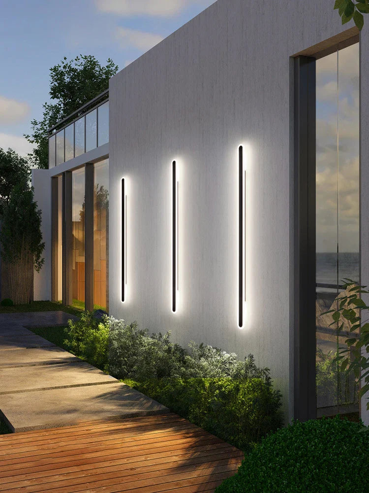 Udendørs væglampe - Minimalistisk elegance til luksuriøse udendørsmiljøer