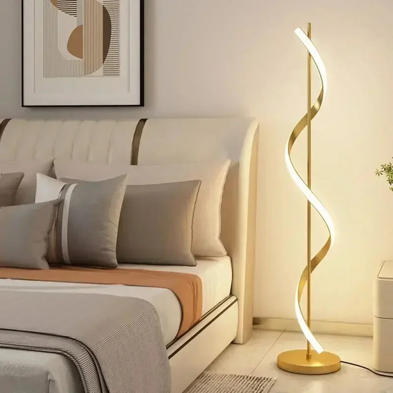 Gulvlampe til stuen – Moderne og elegant design til stuen eller soveværelset 